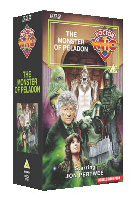 My original cover for The Monster of Peladon