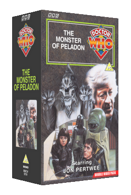 My alternative cover for The Monster of Peladon