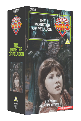 My alternative cover for The Monster of Peladon