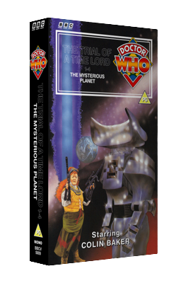 My alternative cover for The Mysterious Planet - Trial of a Time Lord Parts 1-4