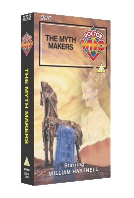 My original cover for The Myth Makers