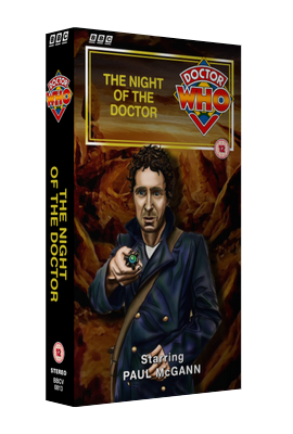 My original cover for The Night of The Doctor