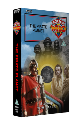 My alternative cover for The Pirate Planet