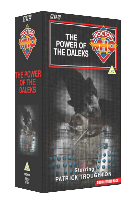 My original cover for The Power of the Daleks