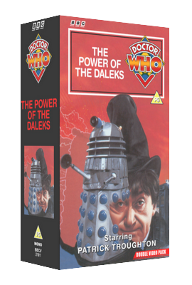 My 2nd alternative cover for The Power of the Daleks