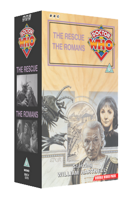 My double pack cover for The Rescue and The Romans
