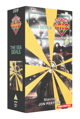 My original cover for The Sea Devils
