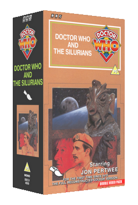 My original cover for The Silurians