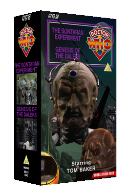 My cover for The Sontaran Experiment & Genesis of the Daleks double pack