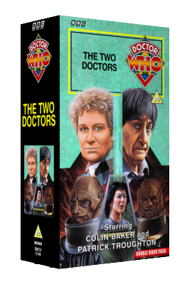 My original cover for The Two Doctors