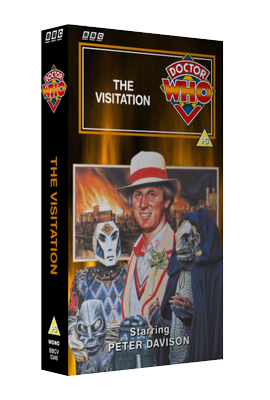 My original cover for The Visitation