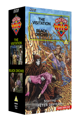 My alternative cover for The Visitation & Black Orchid double pack