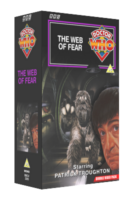 My 2nd alternative cover for The Web of Fear