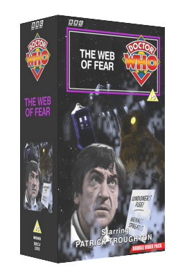 My 2nd alternative cover for The Web of Fear