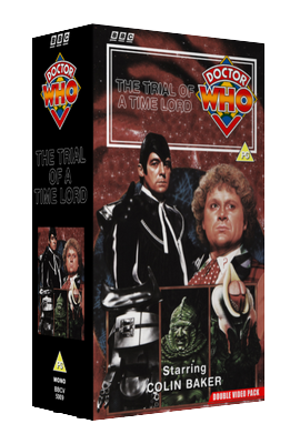 My original double pack cover for The Trial of a Time Lord