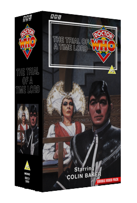 My alternative double pack cover for The Trial of a Time Lord