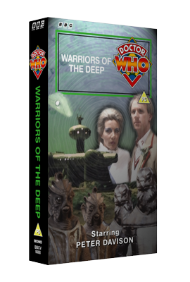 My original cover for Warriors of the Deep