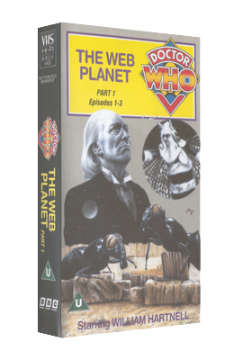 BBC official cover for The Web Planet - Part 1