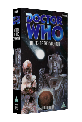 My original cover for Attack of the Cybermen