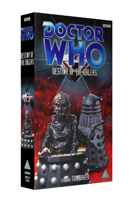 My original cover for Destiny of the Daleks