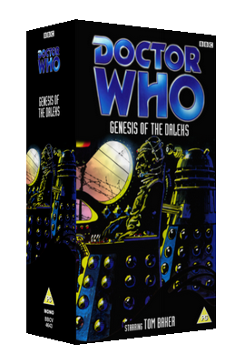 My original cover for Genesis of the Daleks double pack