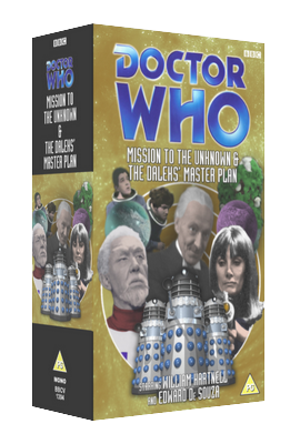 My double pack cover for Mission to the Unknown & The Daleks' Master Plan