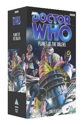My original cover for Planet of the Daleks
