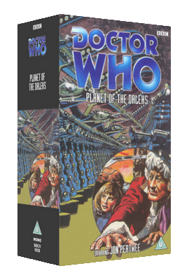 My original cover for Planet of the Daleks