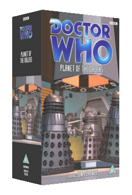 My original cover for Planet of the Daleks