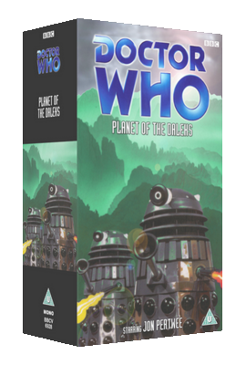 My original cover for Planet of the Daleks