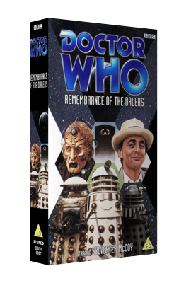 My alternative cover for Remembrance of the Daleks