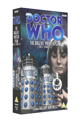 My original single pack cover for The Daleks' Master Plan - Part 2