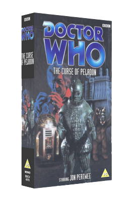 My original cover for The Curse of Peladon