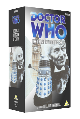 My alternative double pack cover for The Dalek Invasion of Earth