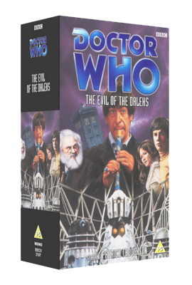 My original cover for The Evil of the Daleks