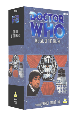 My original cover for The Evil of the Daleks