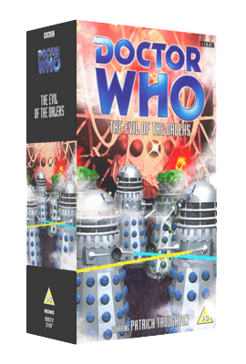 My original cover for The Evil of the Daleks