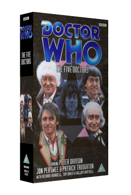 My alternative cover for The Five Doctors