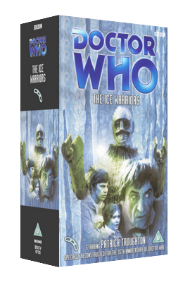 My version of the original BBC cover for The Ice Warriors