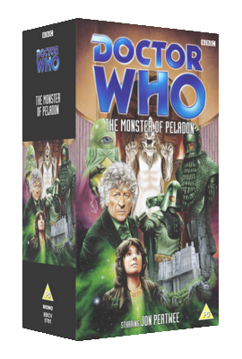 My original cover for The Monster of Peladon