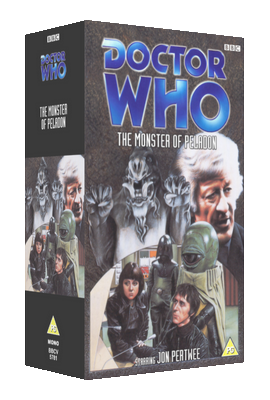 My alternative cover for The Monster of Peladon