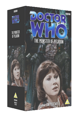 My alternative cover for The Monster of Peladon