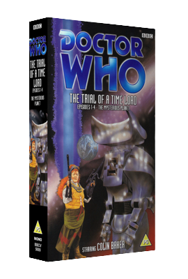 My alternative cover for The Mysterious Planet - Trial of a Time Lord Parts 1-4