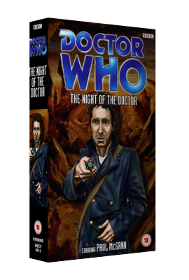 My original cover for The Night of The Doctor