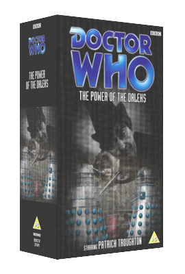 My original cover for The Power of the Daleks