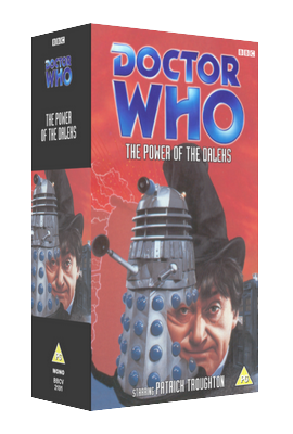 My 2nd alternative cover for The Power of the Daleks