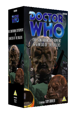 My cover for The Sontaran Experiment & Genesis of the Daleks double pack