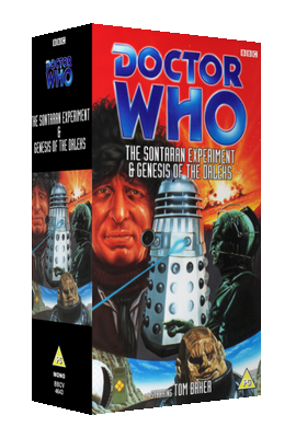 My alternative cover for The Sontaran Experiment & Genesis of the Daleks double pack