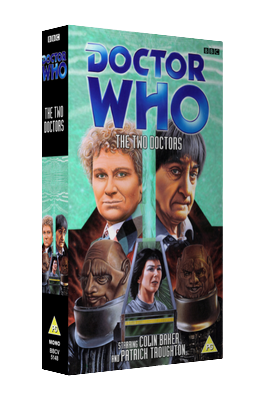 My original cover for The Two Doctors