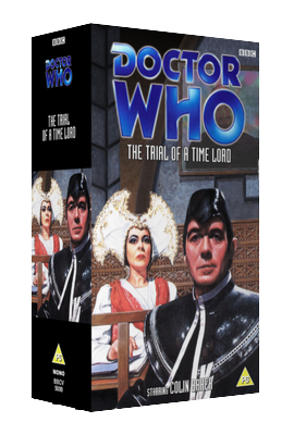 My alternative double pack cover for The Trial of a Time Lord